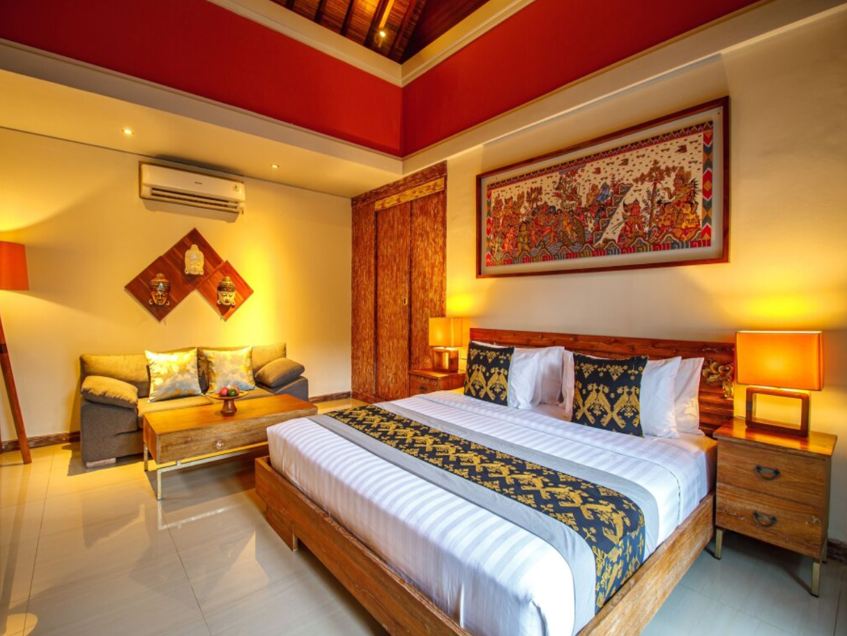 Private pool and tropical garden when you Book The Wolas Villa and Spa 2026