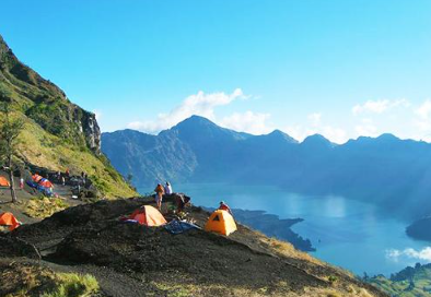 Segara Anak Crater Lake - Rinjani Trekking 5 Days 4 Nights