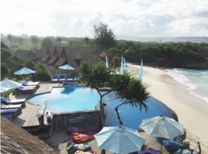 Stunning infinity pool view 2