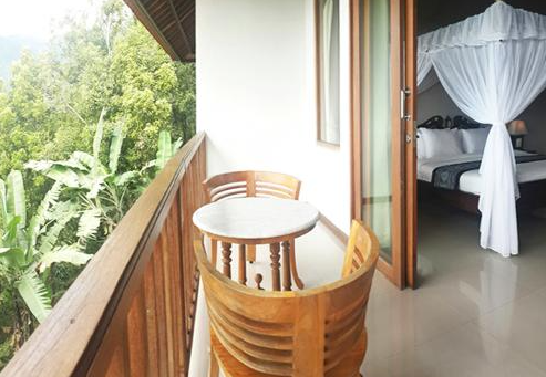 Stunning valley view from the balcony 5