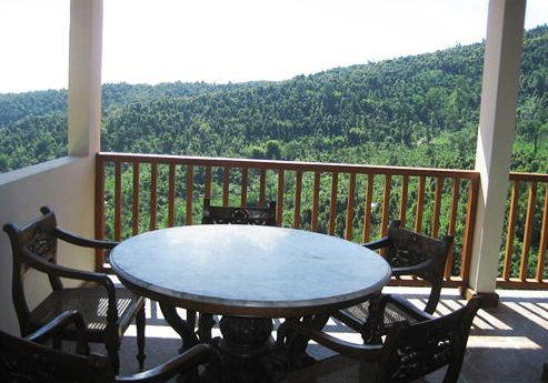 Stunning valley view from the balcony 7