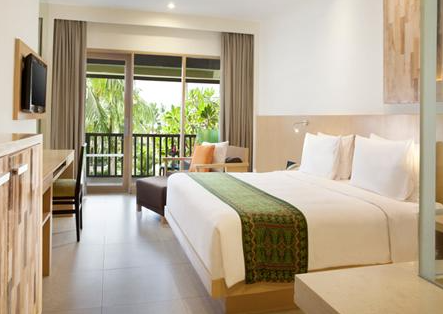 Sunset view from the balcony when you Book Holiday Inn Resort Baruna Bali 5