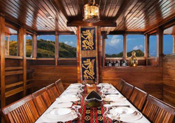 The Sun Deck of Ambashi Phinisi Private Trip 2026