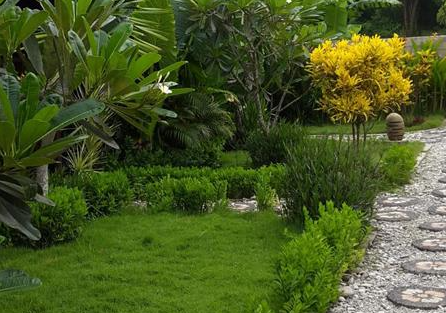 Traditional alang-alang hut view when you Book Sunset Coin Lembongan Cottages 8