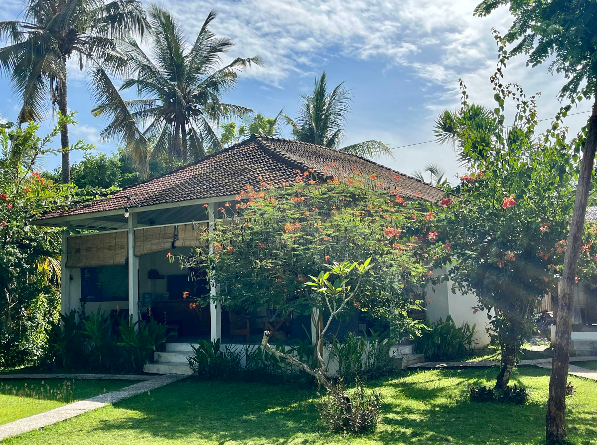 View of West Nusa Penida sunset views from this Sakti eco-resort. 10