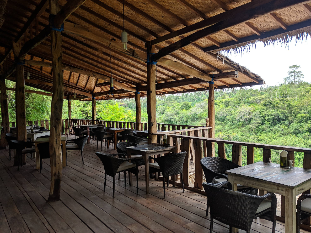 View of West Nusa Penida sunset views from this Sakti eco-resort. 19