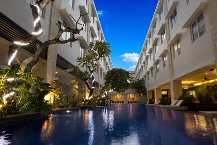 uxury Suite with Bathtub when you Book Crystal Kuta Hotel 1