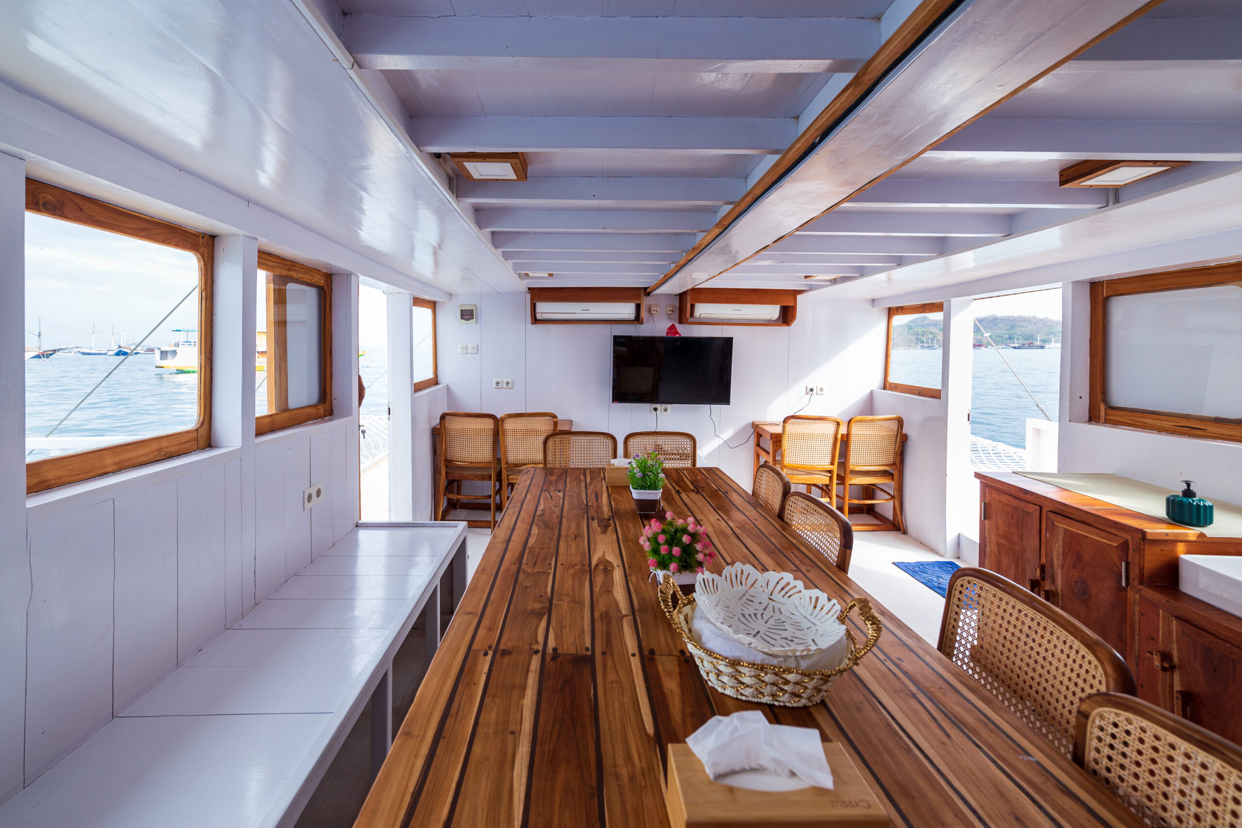 Phinisi Boat Rental with Drone Documentation Included