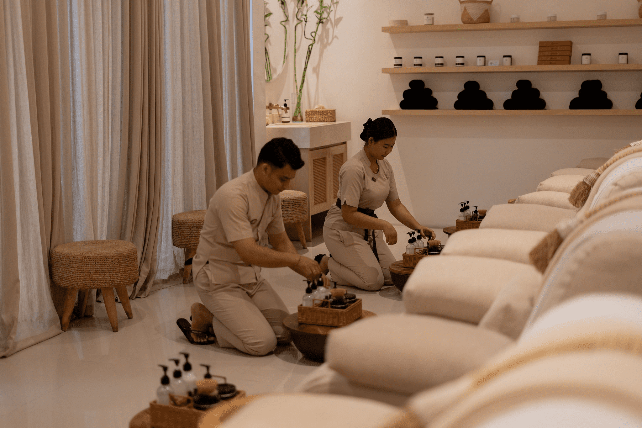 Reserve 4 hands massage Shanti Ubud