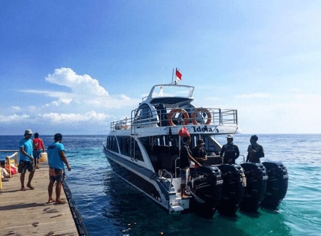 fast boat transfer Sanur to Lembongan return ticket