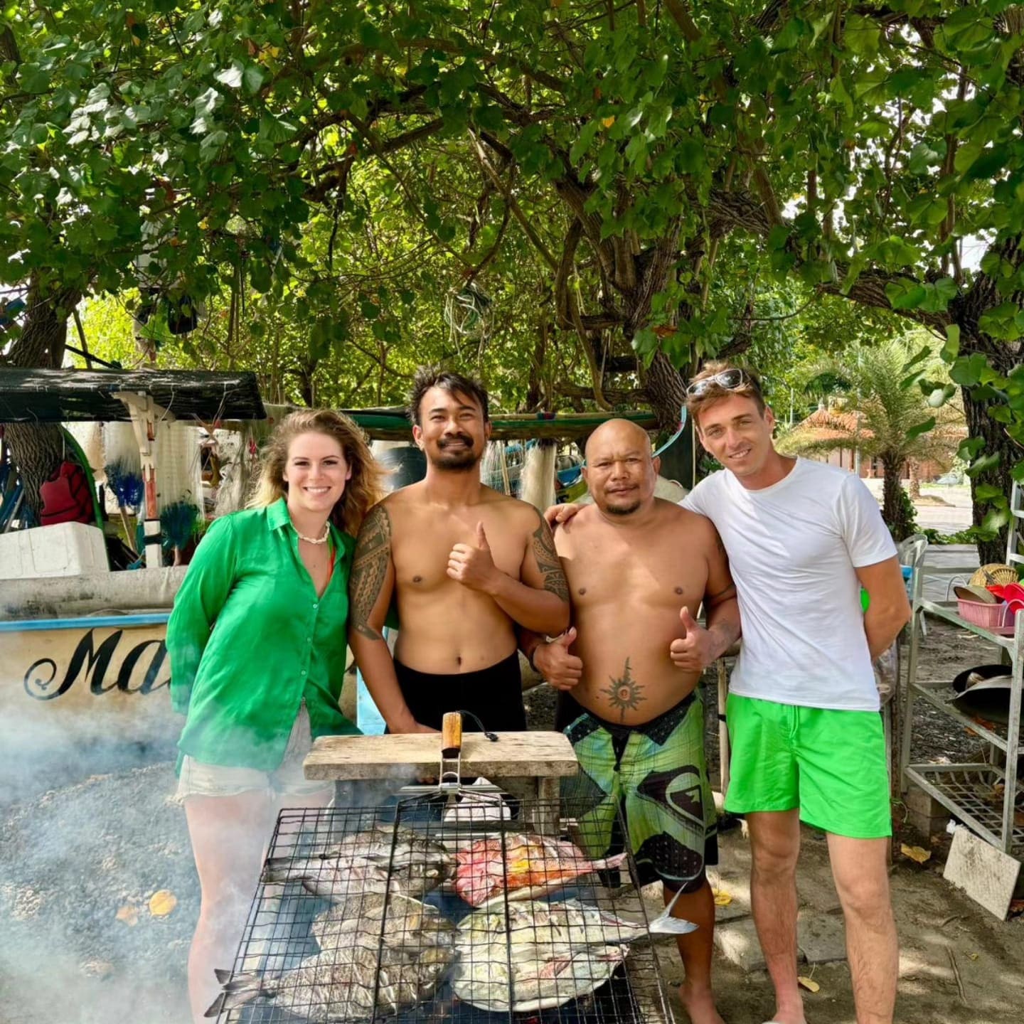 private boat spearfishing Bali