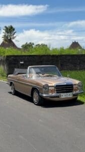 Mercedes Benz rental with driver Bali